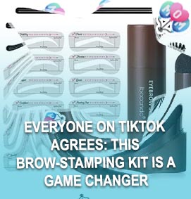 Brow stamp kit