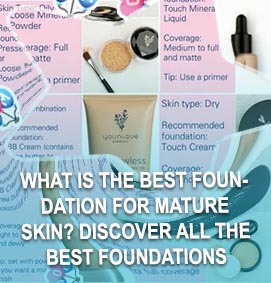 Full coverage foundation for dry skin