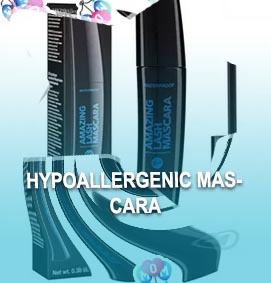 Hypoallergenic waterproof mascara