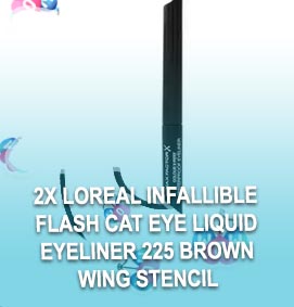 Infallible flash cat eyeliner brown