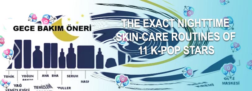 Korean skin care routine steps night