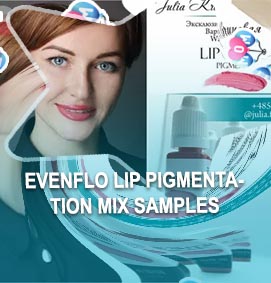 Lip blush pigments