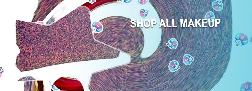 Makeup pouch glitter